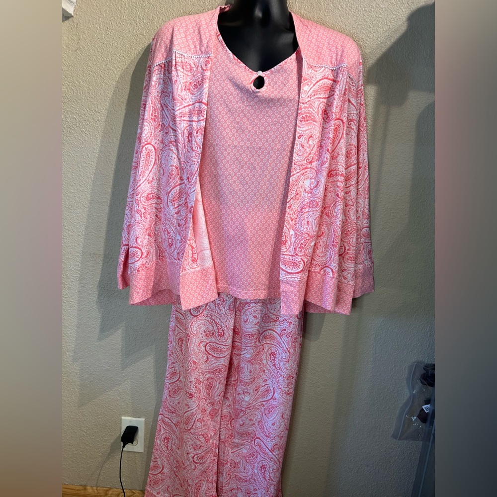 Carol Hochman 3 piece pajama